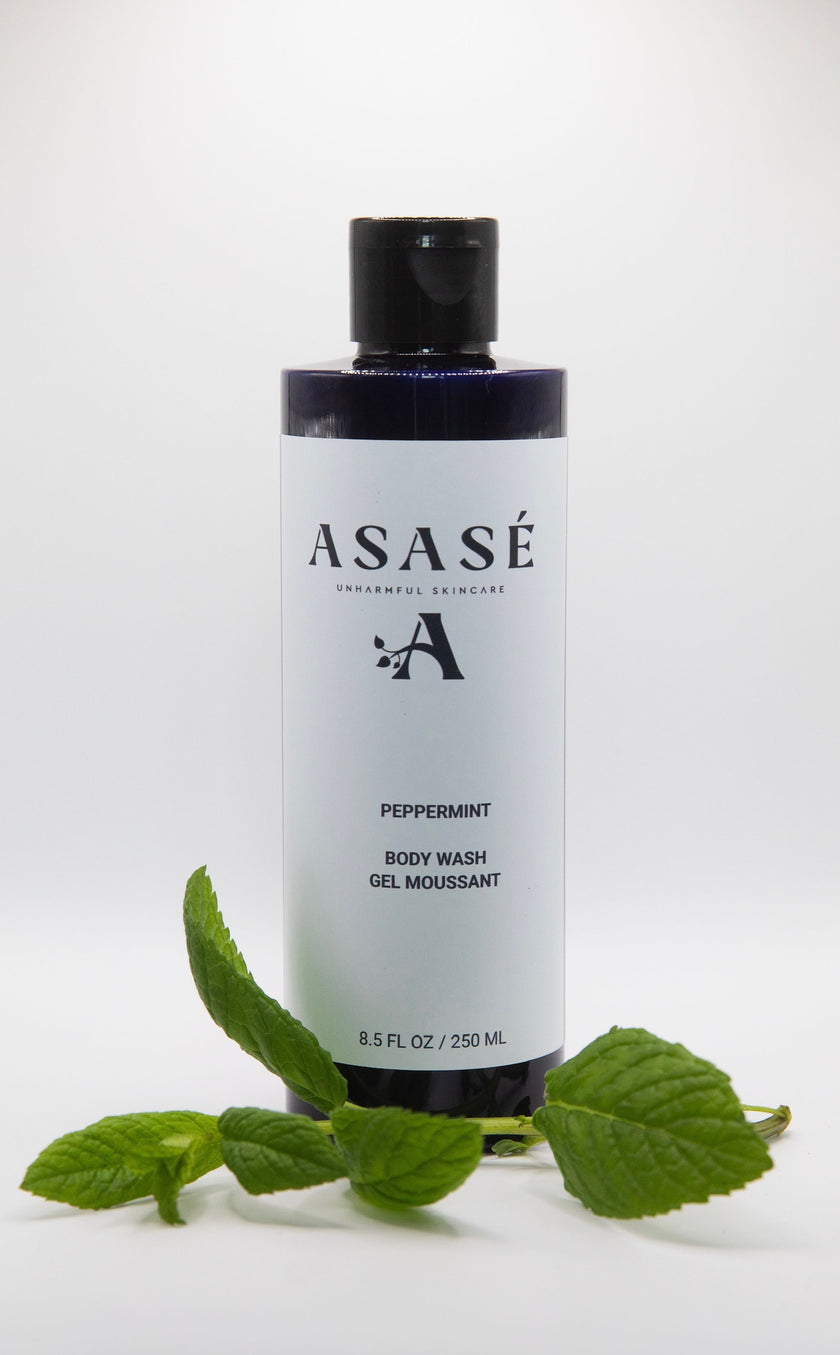 Peppermint body wash
